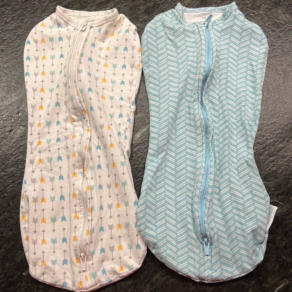 Swaddle me zip swaddles